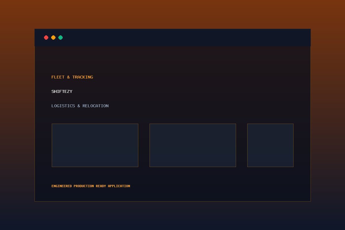 ShiftEzy Relocation Logistics preview
